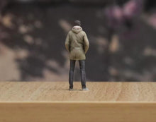 Load image into Gallery viewer, 1:64 Painted Figure Model Miniature Resin Diorama Sand Cool Causl Wear Man Stand
