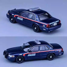 Load image into Gallery viewer, 1:64 Atlanta CV Police Impreza WRX STI IX 9 Sedan Set Model Diecast Metal Car
