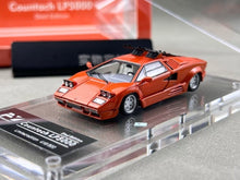 Load image into Gallery viewer, FY 1:64 Orangee Countach LP5000 Snow Ski Sports Model Diecast Metal Car New Collection
