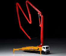 Load image into Gallery viewer, XCARTOYS 1:100 Construction Concrete Pump Truck Model Diecast Metal Car New
