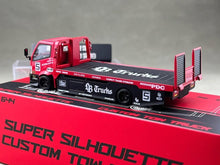 Load image into Gallery viewer, MG 1:64 Red H300 Flatbed Trailer Custom Tow Truck Model Diecast Metal Car New Collection
