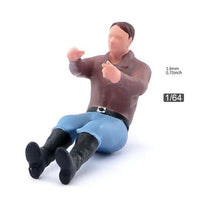 Load image into Gallery viewer, 1:64 Painted Unpainted Figure Model Miniature Resin Diorama Sand Toy Drving Man
