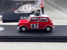 Load image into Gallery viewer, GCD 1:64 Morris Mini Cooper S Rallye #87 Sports Model Diecast Metal Car New Collection
