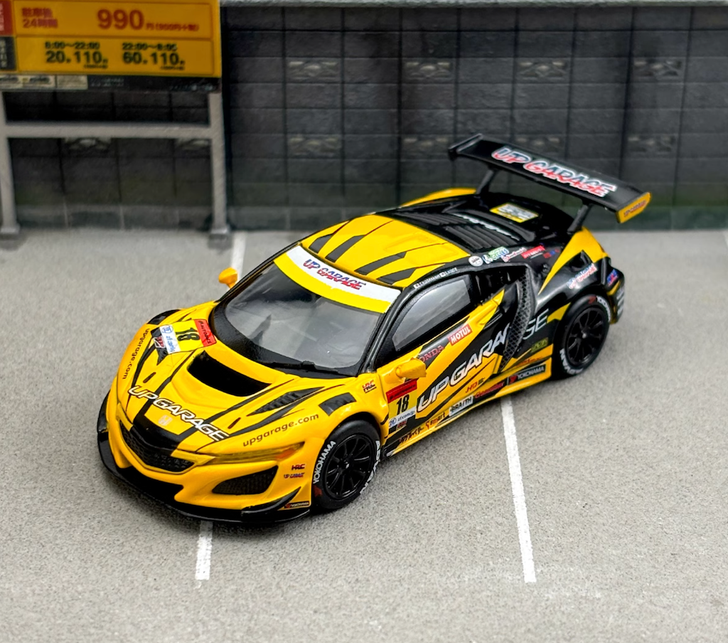 MINIGT 1:64 Yellow NSX GT3 EVO22 #18 2023 GT Sport Model Diecast Metal Car New Collection