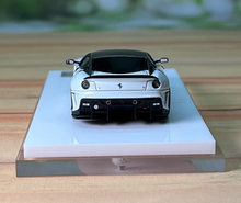 Load image into Gallery viewer, Car's Lounge 1:64 White 599xx GTO #2 Racing Sports Model Diecast Resin Car New

