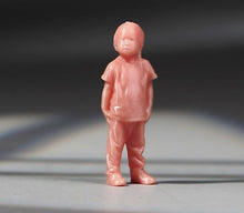 Load image into Gallery viewer, 1:64 Painted Unpainted Figure Model Miniature Resin Diorama Sand Little Girl Kid
