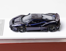Load image into Gallery viewer, 1:64 Purple 488 Pista Hard Top Sports Model Diecast Resin Car New Collection
