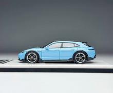 Load image into Gallery viewer, AF 1:64 Blue Taycan Turbo Cross Turismo Sports Model Diecast Metal Car New Collection
