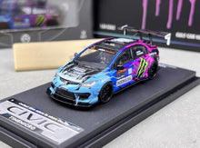 Load image into Gallery viewer, TM 1:64 Rubicon Civic Type R FD2 Flatbed Trailer Model Diecast Metal Car New Collection
