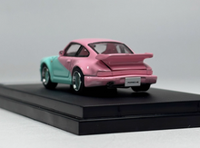 Load image into Gallery viewer, Master 1:64 Pink Green 930 911 Turbo Classic Sport Model Diecast Metal Car New Collection
