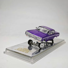 Load image into Gallery viewer, 97M 1:64 Purple 1964 Impala SS Lowrider Sports Model Diecast Metal Car New Collection
