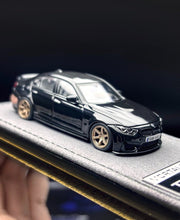 Load image into Gallery viewer, Mortal 1:64 Black M3 F80 Sedan Sports Limited Model Diecast Metal Car New Collection

