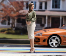 Load image into Gallery viewer, 1:24 Painted Figure Model Miniature Resin Diorama Fashion Elegant Woman Lady
