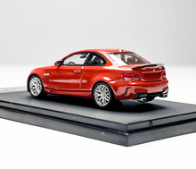 Load image into Gallery viewer, 7cm 1:64 Orange 1M E82 Couple Silver Rims Sports Model Diecast Metal Car New Collection

