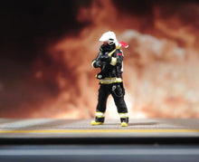Load image into Gallery viewer, 1:64 Painted Figure Model Miniature Resin Diorama Sand Fire Rescue Firefighters Collection

