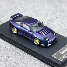 Load image into Gallery viewer, MT 1:64 Purple Silvia S13 180SX Spirit Sports Model Diecast Metal Car New Collection
