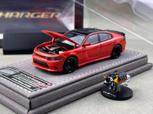 Load image into Gallery viewer, Elite 1:64 Orange Charger SRT Engine Sedan Sports Model Diecast Metal Car New Collection
