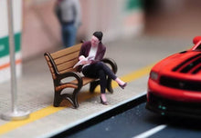Load image into Gallery viewer, 1:64 Painted Figure Model Miniature Resin Diorama Toy Office Lady Business Woman
