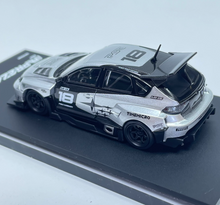 Load image into Gallery viewer, PSC 1:64 Silver Impreza STI X 10 Widebody Sports Model Diecast Metal Car New Collection
