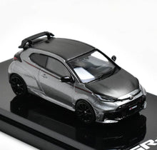 Load image into Gallery viewer, HJ 1:64 Gray Carbon GR Yaris Sports Model Diecast Metal Car New Collection
