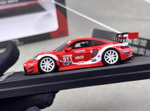 Load image into Gallery viewer, SR 1:64 Red 911 GT3 R Racing Sports Model Diecast Metal Car New Collection
