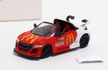 Load image into Gallery viewer, Mortal 1:64 Red MC S660 Convertible Sport Model Diecast Metal Car New Collection

