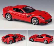 Load image into Gallery viewer, Bburago 1:24 Red F12TDF Racing Sports Model Toy Diecast Metal Car BN
