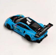 Load image into Gallery viewer, TH 1:64 Blue 911 GT3 R #92 Sports Model Diecast Metal Car New Collection
