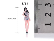 Load image into Gallery viewer, 1:64 Painted Figure Model Miniature Resin Diorama Toy Beauty Lady Cool Man Sand
