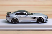 Load image into Gallery viewer, MJ 1:64 Silver AMG GTR Coupe Super Racing Sport Model Diecast Metal Car New Collection
