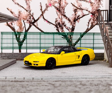 Load image into Gallery viewer, LCD 1:64 Yellow JDM NSX MK1 NA1 Super Racing Sport Model Diecast Metal Car New
