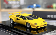 Load image into Gallery viewer, Deepmaker 1:64 Yellow Countach LP5000s Sports Model Diecast Resin Car New Collection
