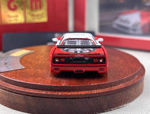 Load image into Gallery viewer, PGM 1:64 Red F40 Round Racing Sports Model Diecast Metal Car New Collection
