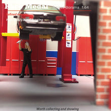 Load image into Gallery viewer, 1:64 Painted Figure Mini Model Miniature Resin Diorama Repair Polish Man Garage
