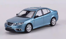 Load image into Gallery viewer, GCD 1:64 Blue SAAB 9-3 Aero Sedan Sports Model Diecast Metal Car New Collection
