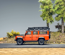 Load image into Gallery viewer, AR 1:64 Orange 2015 Defender 110 ORV SUV Sports Model Diecast Metal Car New Collection
