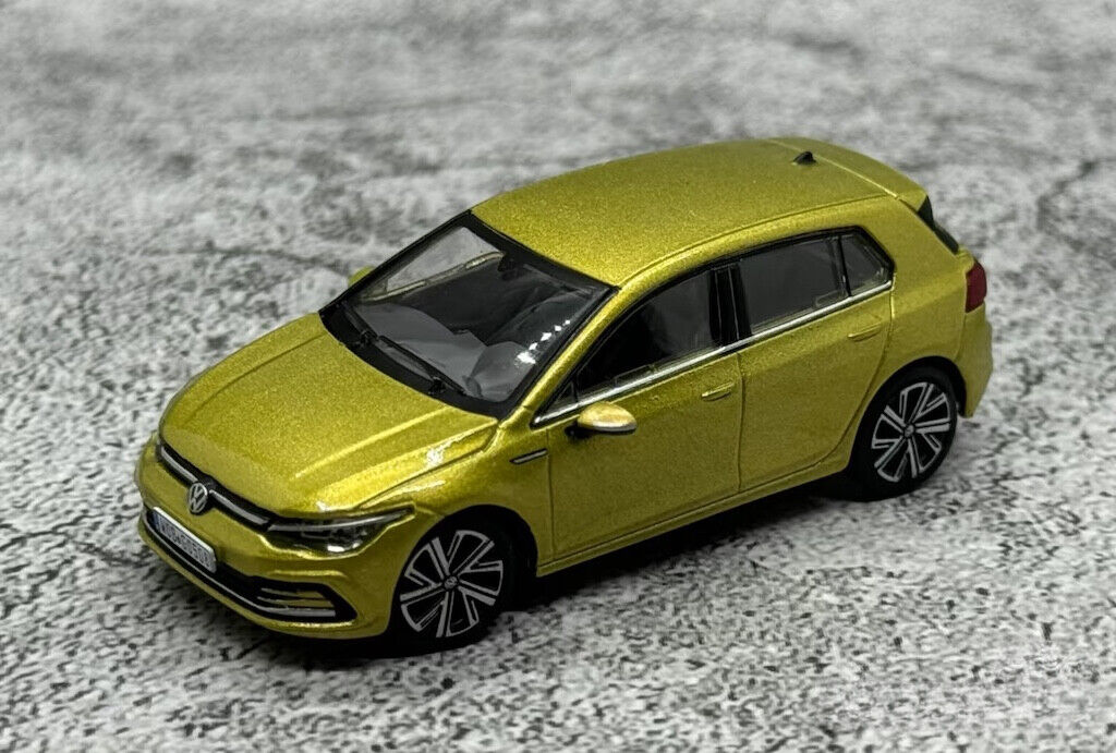 GCD 1:64 Green VW Gulf MK8 GTI Sport Hatchback Model Diecast Metal Car New Collection