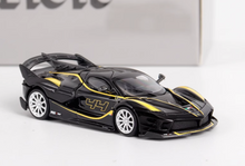 Load image into Gallery viewer, LT 1:64 Black FXXK EVO #44 Super Racing Sports Model Diecast Metal Car New Collection
