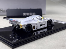Load image into Gallery viewer, YS 1:64 Silver C9 #63 Racing Sports Model Diecast Metal Car New Collection
