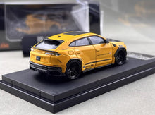 Load image into Gallery viewer, Flame 1:64 Yellow URUS LB Widebody Sports Model Diecast Metal Car New Collection
