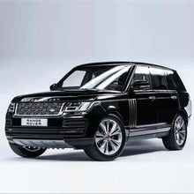 Load image into Gallery viewer, LCD 1:18 Black Range Rover SVA Luxury SUV Sports Model Diecast Metal Car New
