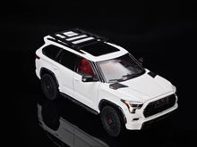 Load image into Gallery viewer, GCD 1:64 White Sequdia XK80 TRD Pro SUV ORV Sports Model Diecast Metal Car New Collection
