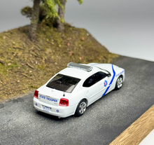 Load image into Gallery viewer, Rollin 1:64 White 2008 Charger Arkansas ASP Police Model Diecast Metal Car New Collection
