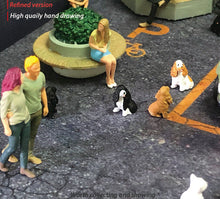 Load image into Gallery viewer, 1:64 Painted Figure Mini Model Miniature Resin Diorama
