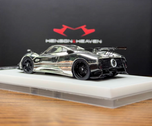Load image into Gallery viewer, HH 1:64 Plating Silver Zonda Tricolore Sports Model Diecast Metal Car New Collection
