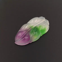 Load image into Gallery viewer, Nature Jade Leaf Pendant Necklace Gift Jewelry charm Blessing Lucky Fortune New
