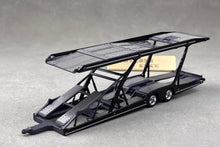 Load image into Gallery viewer, 1:64 Black Benz Actros Gigaspace Semi Trailer Truck Model Diecast Metal Car
