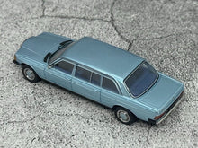 Load image into Gallery viewer, GOC 1:64 Blue 1976 230e v123 Luxury Classic Model Diecast Metal Car New Collection
