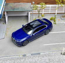 Load image into Gallery viewer, Minigt 1:64 Blue I7 xDrive 60 EV Sedan Sports Model Diecast Metal Car New Collection
