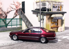 Load image into Gallery viewer, DCM 1:64 Red E32 7 Series 735i Classic Sedan Model Diecast Metal Car New
